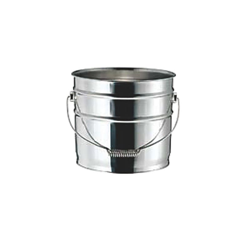 18-8バケット(つる付ハンドル) 13L V-1308A 1個(ご注文単位1個)【直送品】