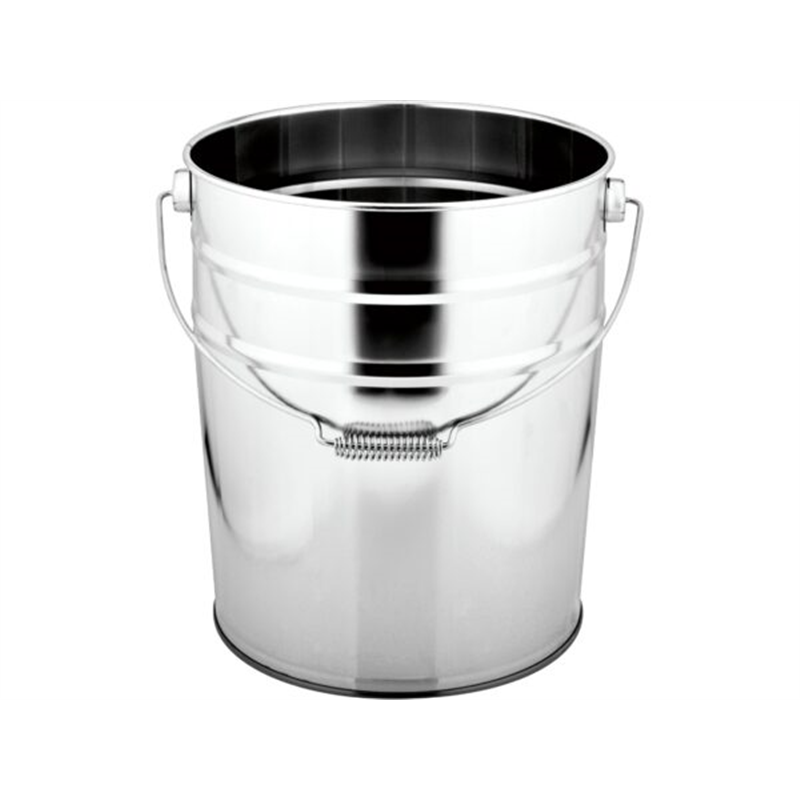 18-8バケット(つる付ハンドル) 15L V-1309A 1個(ご注文単位1個)【直送品】