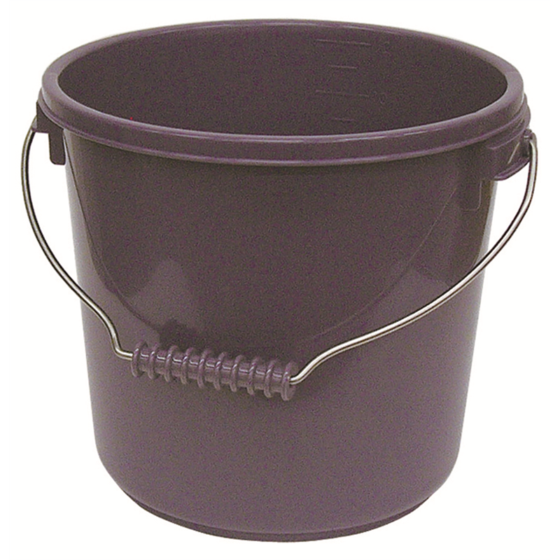 PO-22A(パープル) ポリプロバケツ10L本体 1個(ご注文単位1個)【直送品】