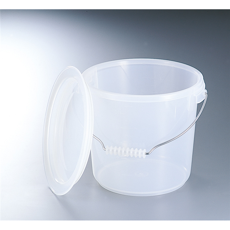 PO-13Cポリプロバケツ12.7L蓋シールタイプ(乳白色) 1個（ご注文単位1個）【直送品】