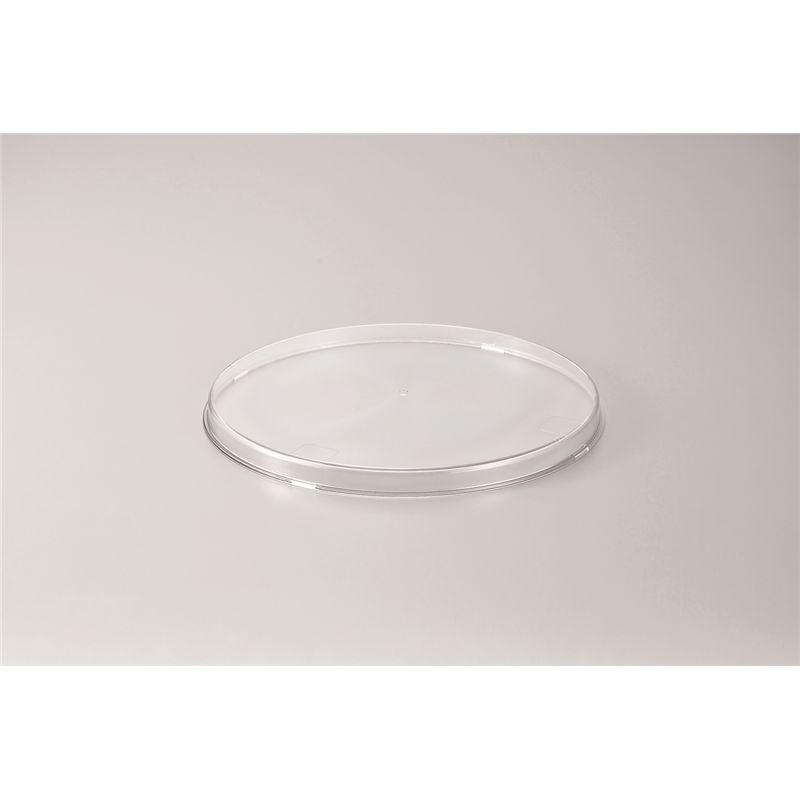 PO-24B(透明) ポリカバケツ10L蓋 1個（ご注文単位1個）【直送品】