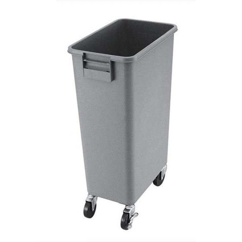 BK 角ペール45型(キャスター付) 1個（ご注文単位1個）【直送品】