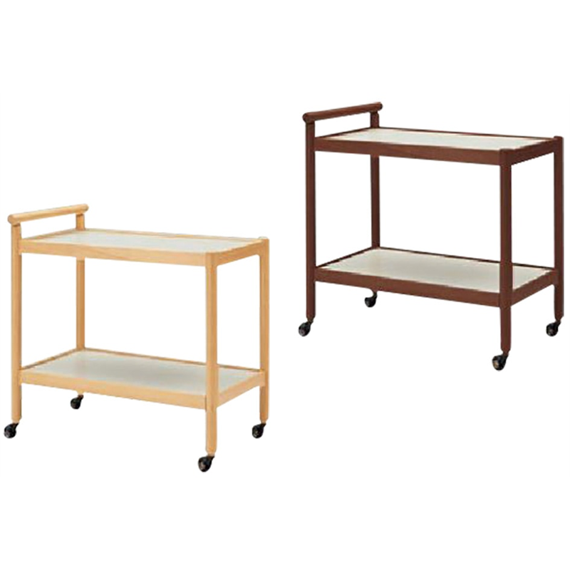 木製サービスワゴン S･OW-16B･DB 1個（ご注文単位1個）【直送品】