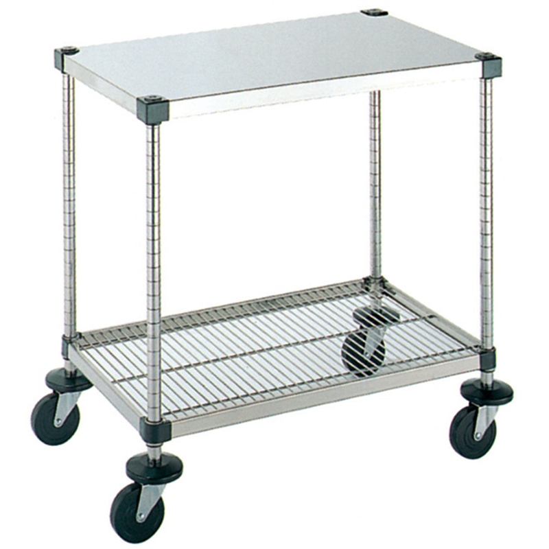 弁慶シェルフワゴン 2段 4-2-B-M-10 1個(ご注文単位1個)【直送品】