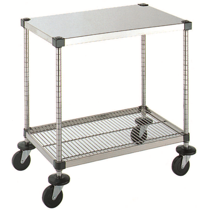 弁慶シェルフワゴン 2段 6-2-B-M-9 1個(ご注文単位1個)【直送品】