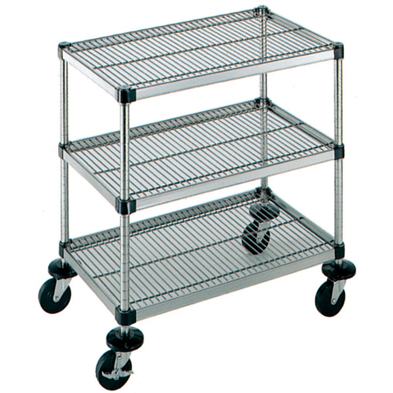 弁慶シェルフワゴン 3段 4-3-3M-10 1個（ご注文単位1個）【直送品】