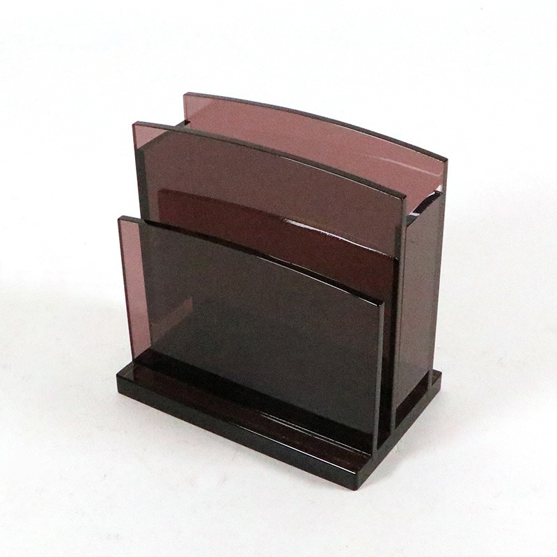 えいむナフキンブック立1列NT12スモークブラウン 1個（ご注文単位1個）【直送品】