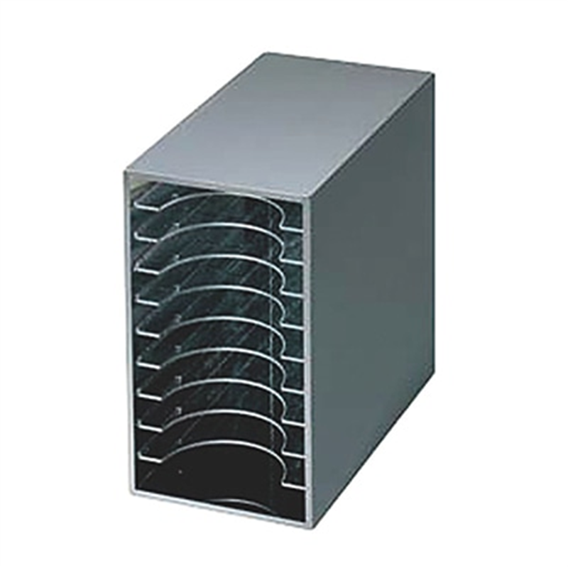 えいむ10段ホルダーケースHC-2黒 1個（ご注文単位1個）【直送品】