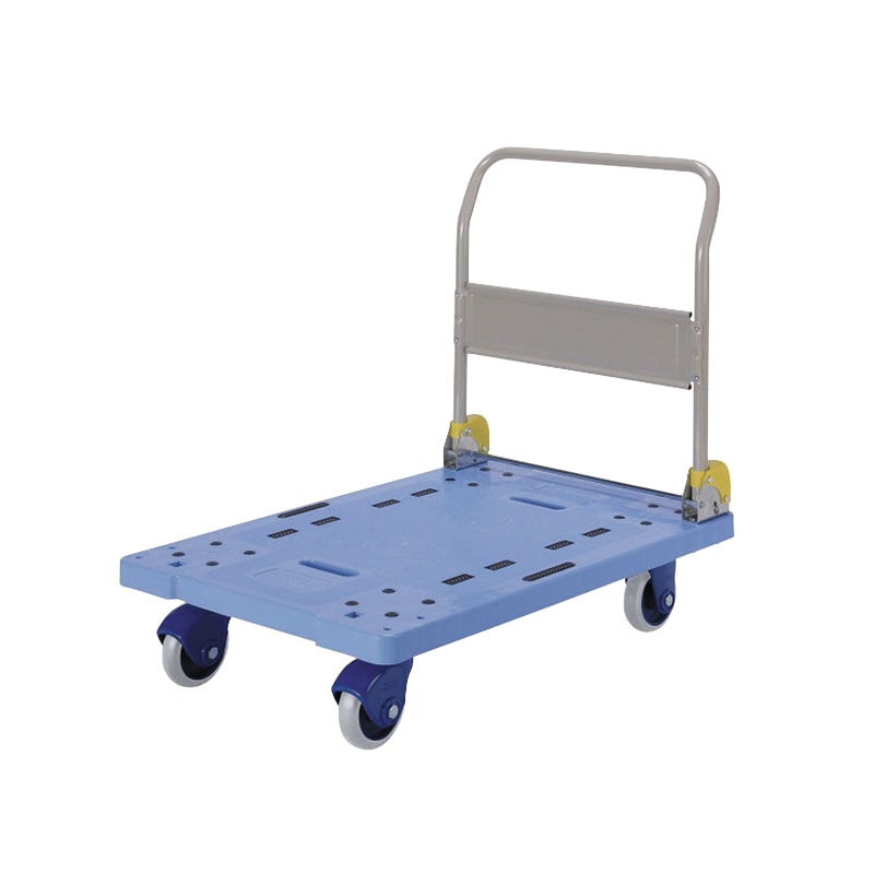 NP-301GS大型静音樹脂台車（ハンドル折畳式） 1個（ご注文単位1個）【直送品】