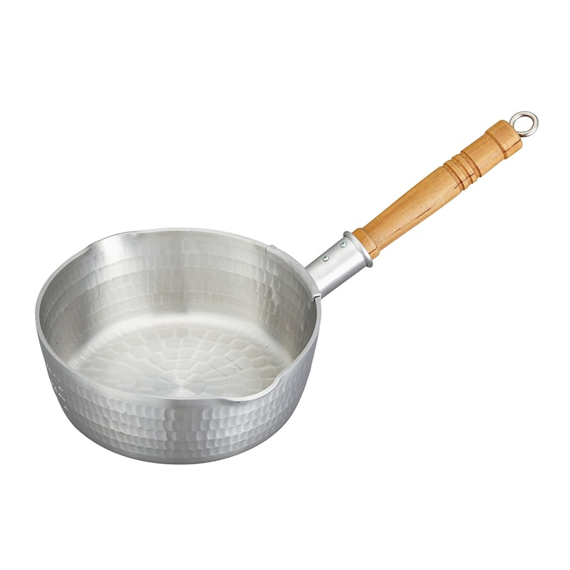 アルミ底平浅型雪平鍋30cm目盛付（6.5L） 1個（ご注文単位1個）【直送品】