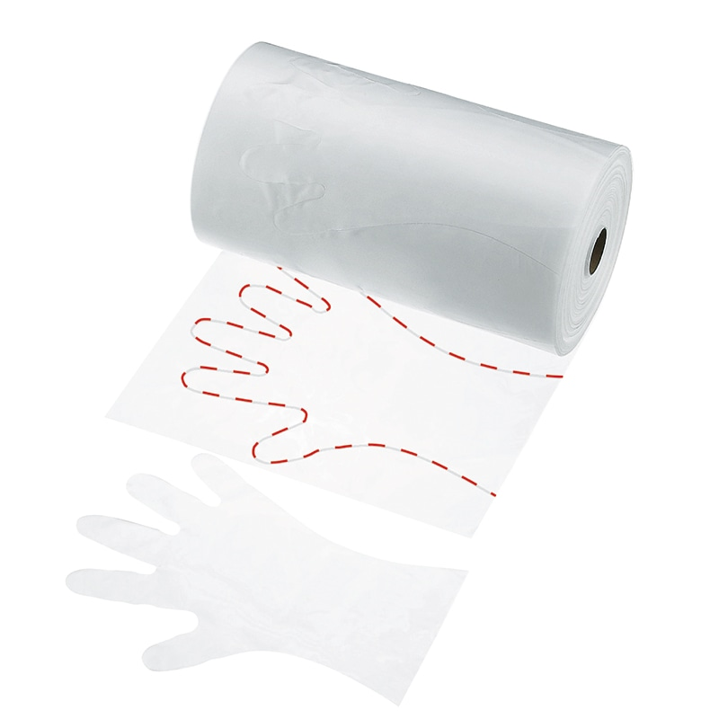 エンボス手袋ロール巻S(500入) 1個(ご注文単位1個)【直送品】