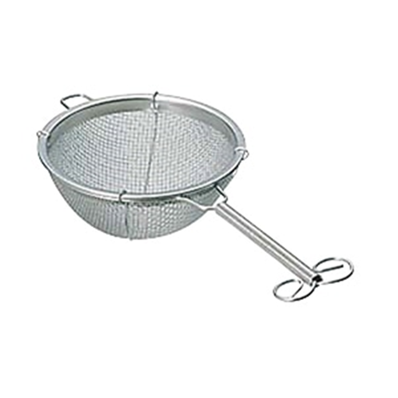 18-8共柄茶こしW中 1個（ご注文単位1個）【直送品】