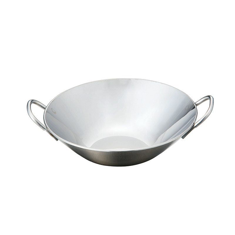 18-8プチ中華鍋（大） 1個（ご注文単位1個）【直送品】