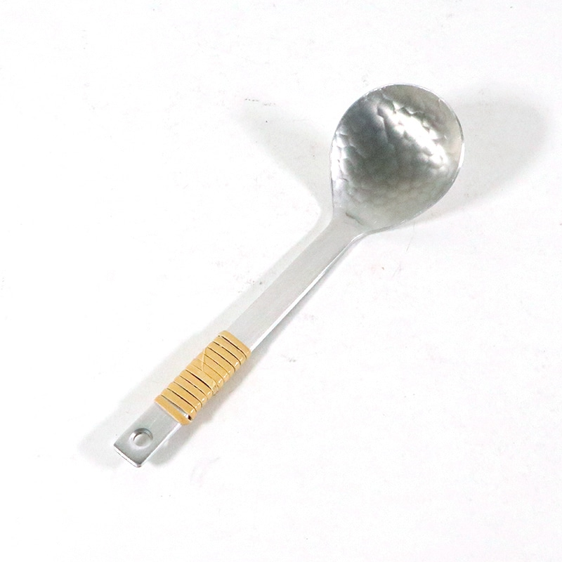 アルミお玉穴無籐巻 1個（ご注文単位1個）【直送品】