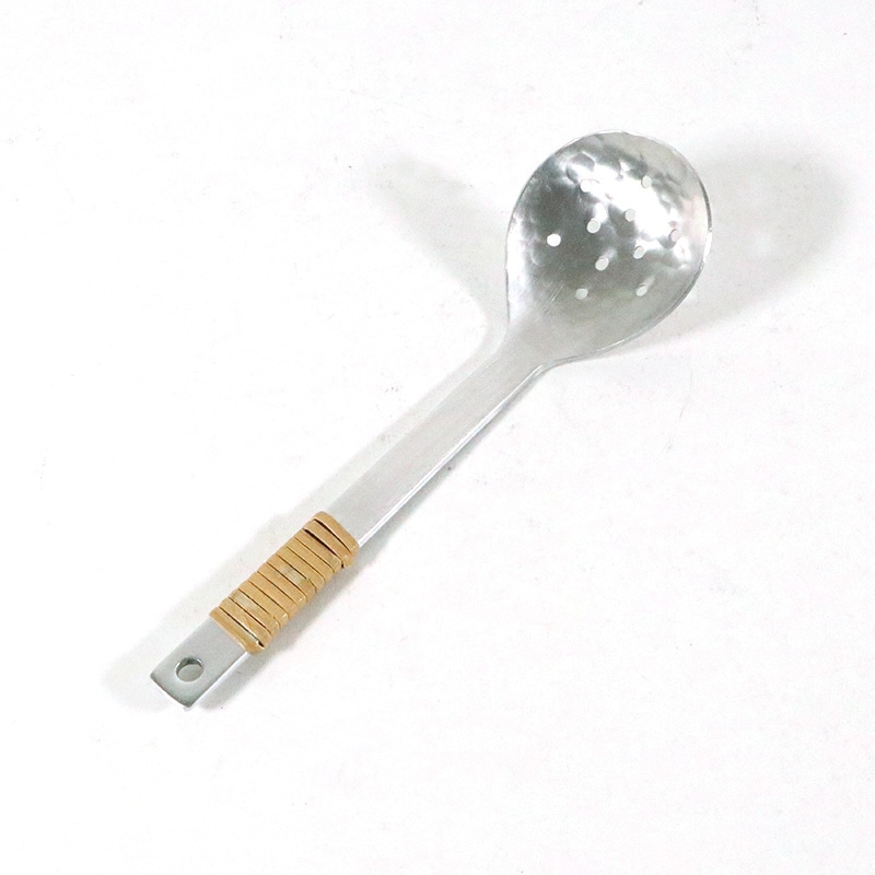 アルミお玉穴明籐巻 1個（ご注文単位1個）【直送品】