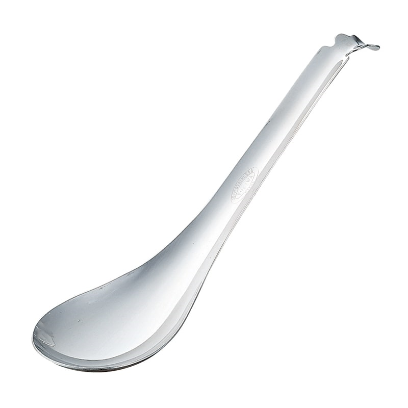 18-8レンゲスプーン穴無 1個（ご注文単位1個）【直送品】