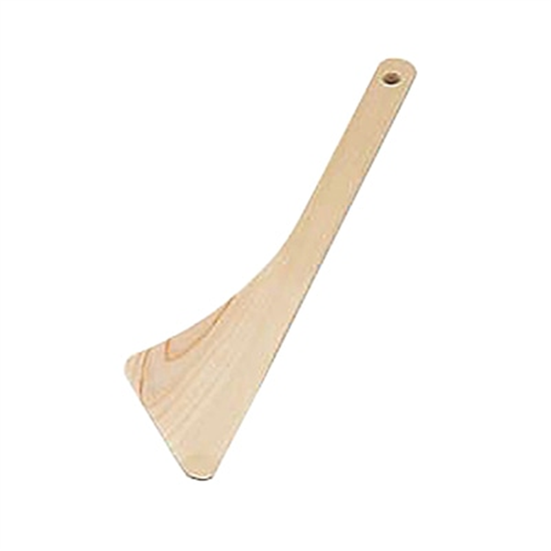 桧・調理ヘラ三角 1個（ご注文単位1個）【直送品】