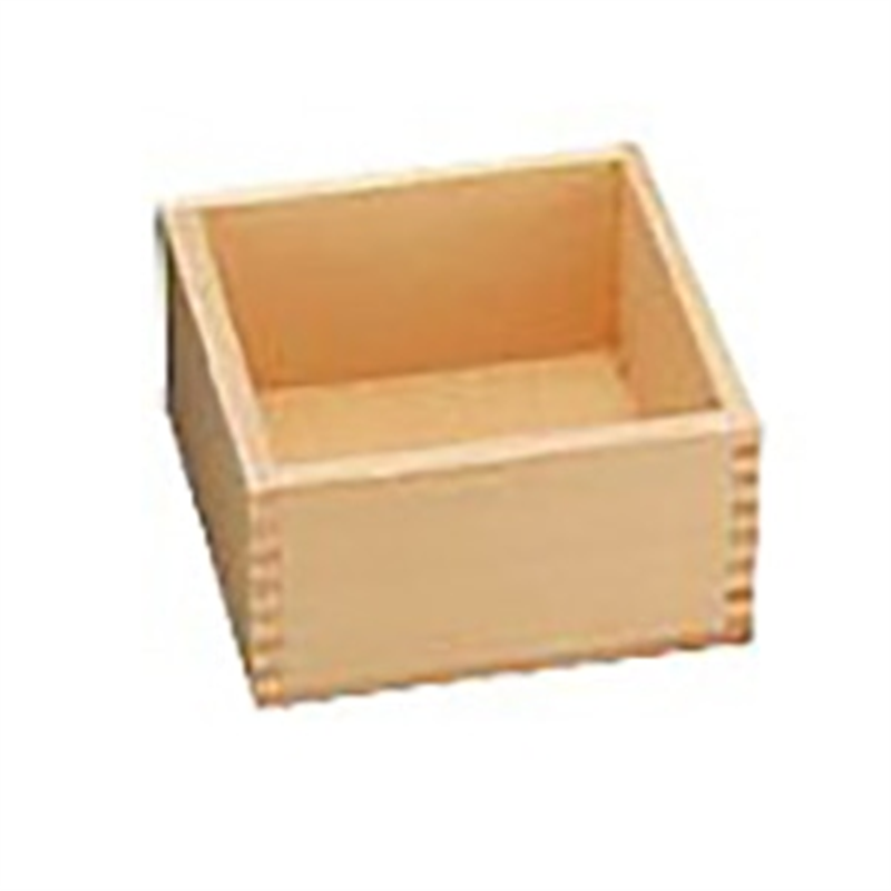 マス（桧製）8勺 1個（ご注文単位1個）【直送品】