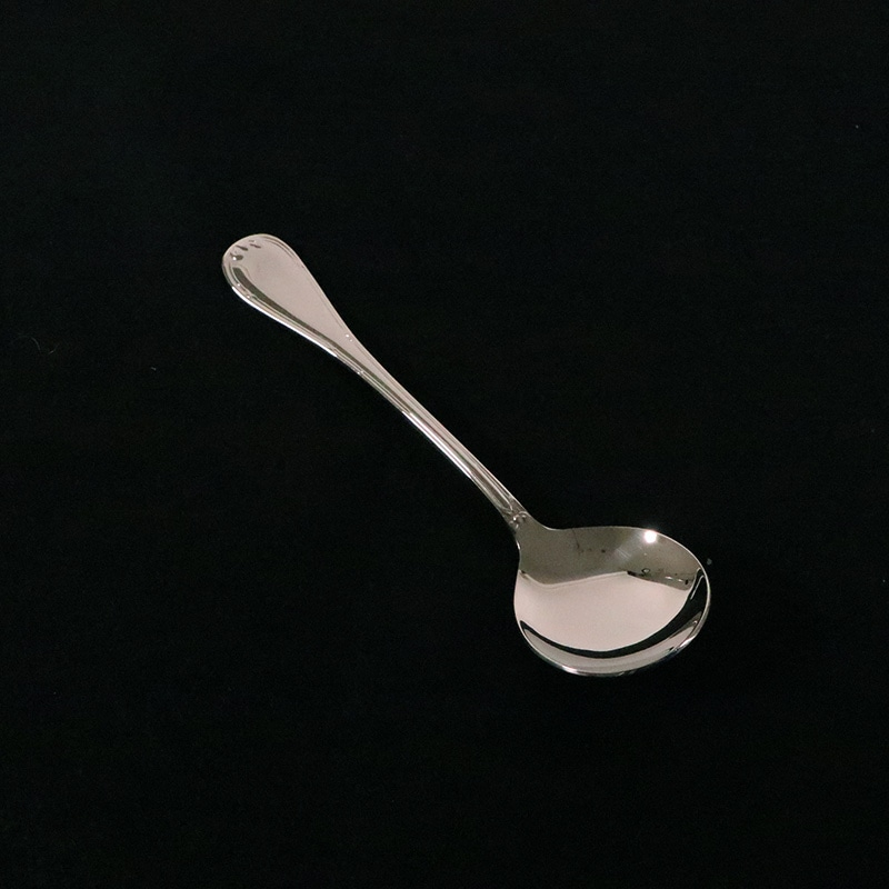 18-8リボンデザートスープスプーン 1個(ご注文単位1個)【直送品】