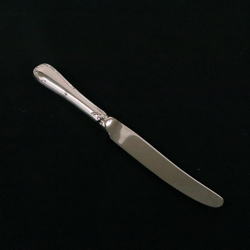 18-8リボンテーブルナイフ(HH)鋸刃付 1個(ご注文単位1個)【直送品】
