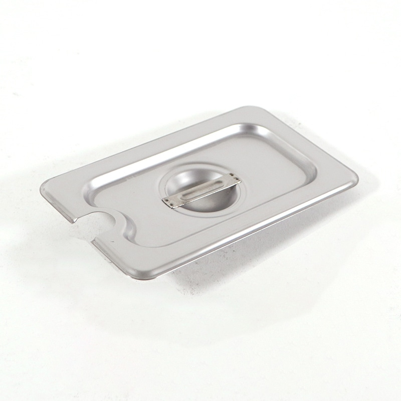 HG18-8ホテルパン蓋切込付1/9 7190SC 1個(ご注文単位1個)【直送品】