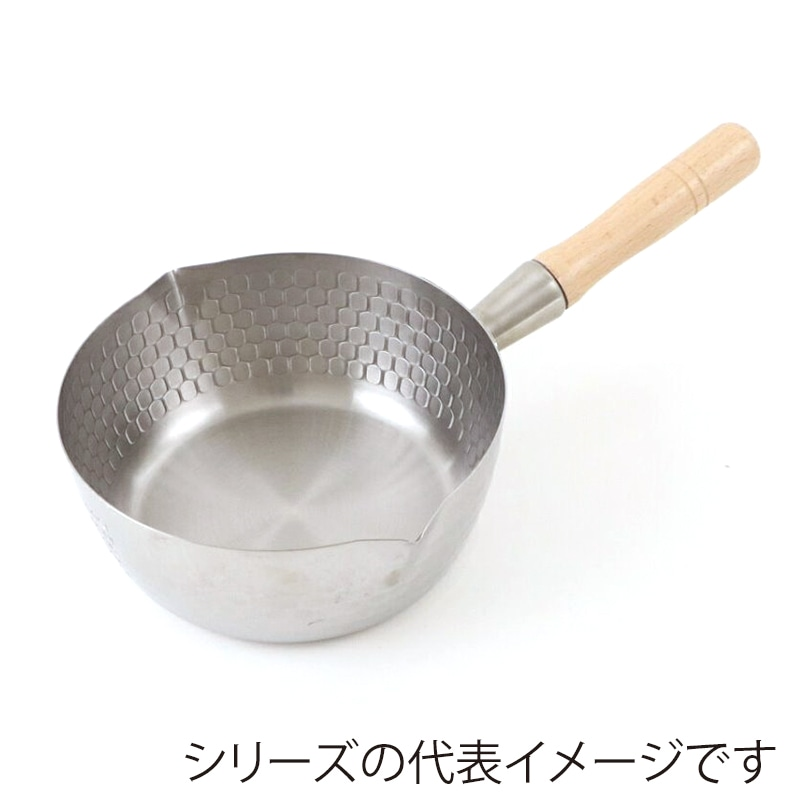 ものやさし電磁打出雪平鍋18cm 1個（ご注文単位1個）【直送品】