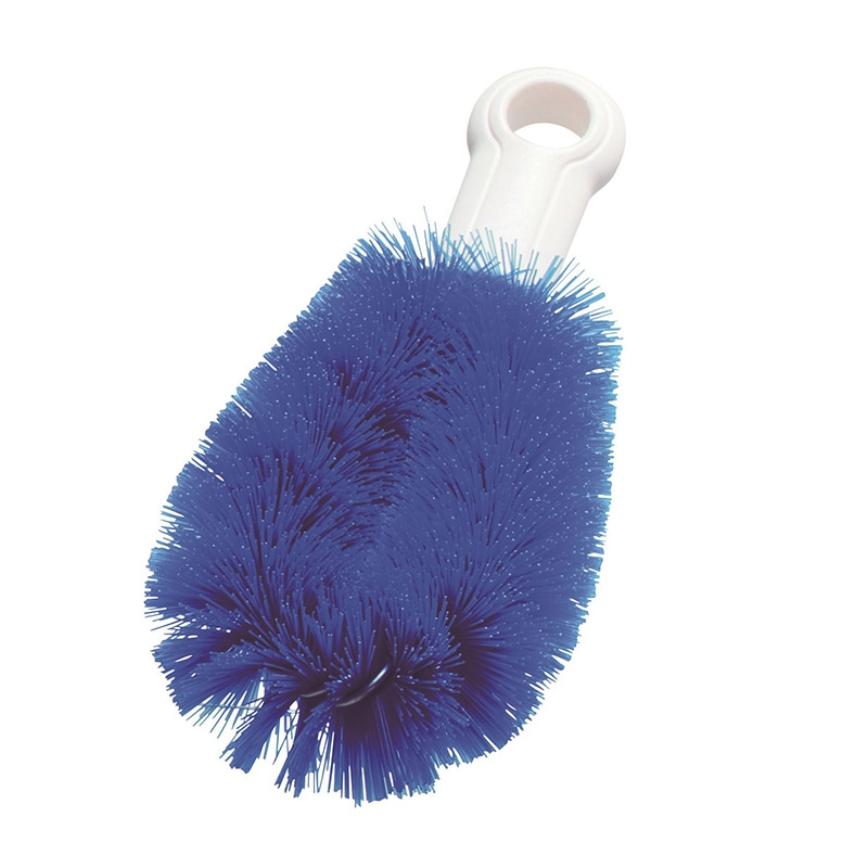 タワシ(S/Sシングル)ブルー 1個(ご注文単位1個)【直送品】