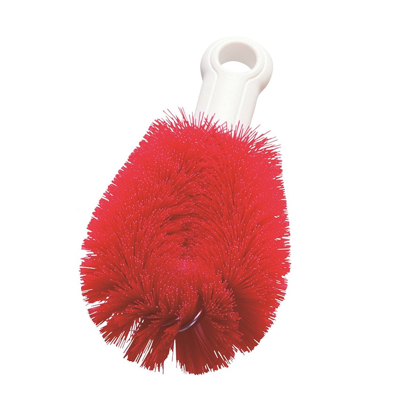 タワシ(S/Sシングル)レッド 1個(ご注文単位1個)【直送品】