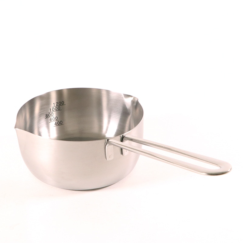 18-0雪平鍋（共柄ハンドル）18cmIH対応 1個（ご注文単位1個）【直送品】