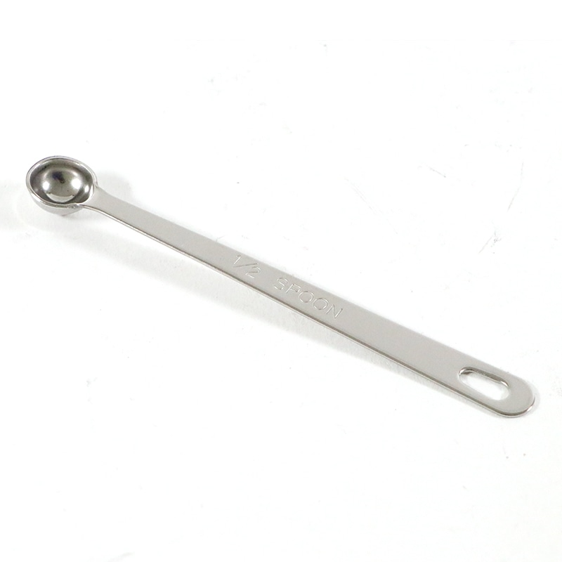 極厚計量スプーン0.5cc(1/2SPOON) 1個(ご注文単位1個)【直送品】