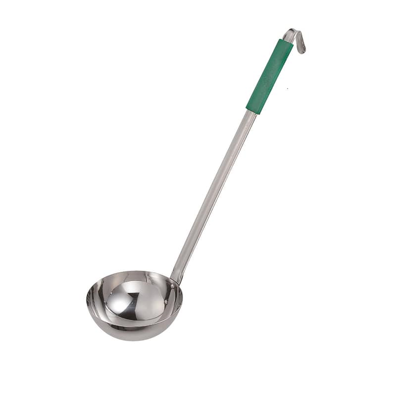 いろ色レードル大グリーン144cc 1個(ご注文単位1個)【直送品】