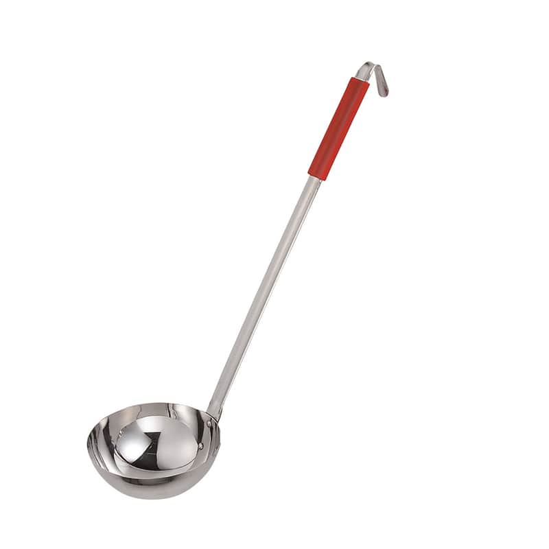 いろ色レードル大レッド90cc 1個(ご注文単位1個)【直送品】