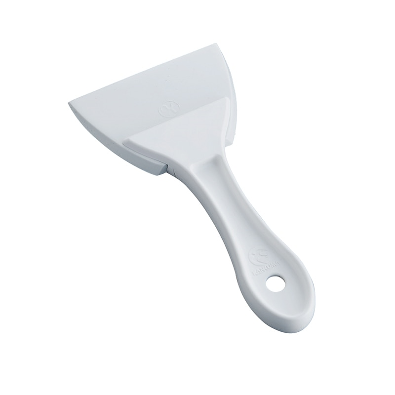 PC柄三角シリコンゴムヘラ白小 1個（ご注文単位1個）【直送品】
