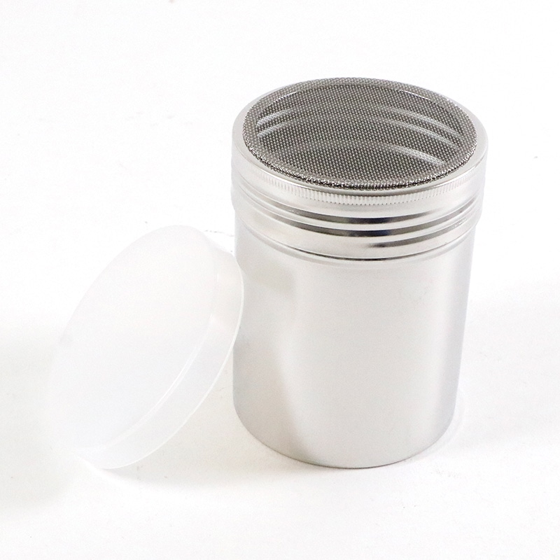 柏18-8パウダー缶PP蓋付大 1個(ご注文単位1個)【直送品】