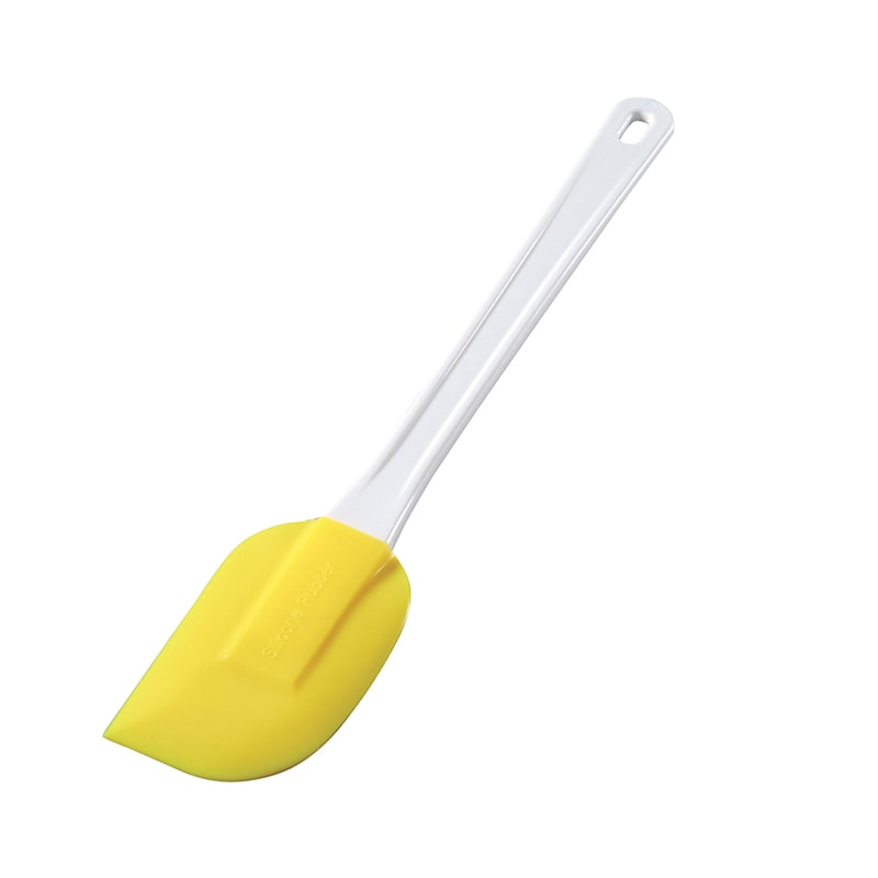 PC柄耐熱シリコンスクレーパー400mm(大)黄 1個(ご注文単位1個)【直送品】