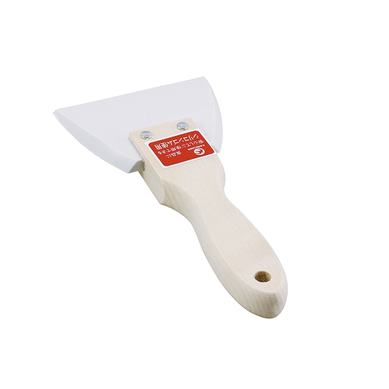 ニュー木柄三角シリコンゴムヘラ小 1個（ご注文単位1個）【直送品】