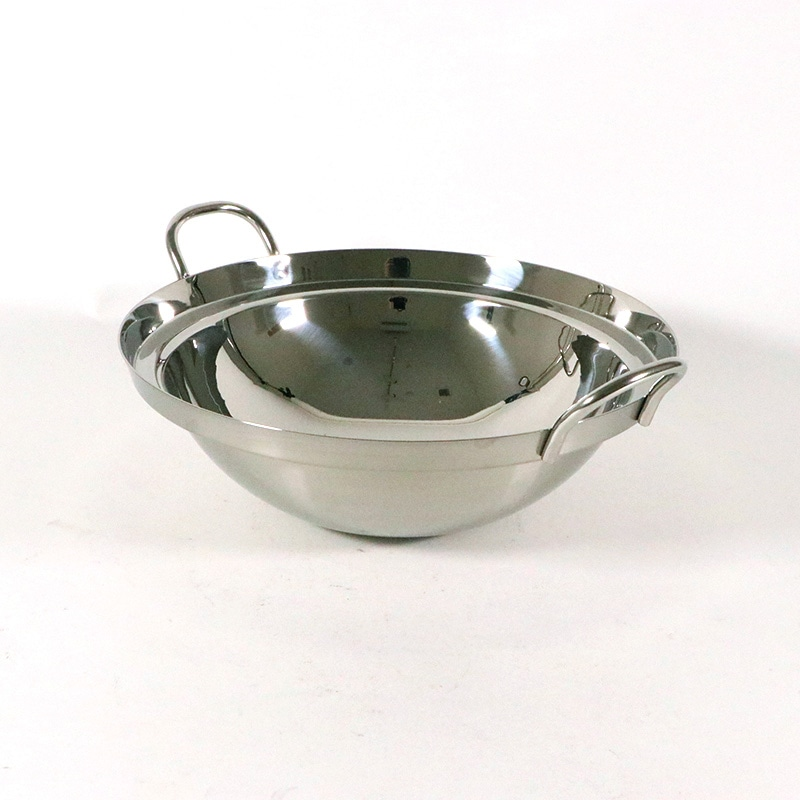 ビュッフェ用中華鍋フード用底平36cm 1個（ご注文単位1個）【直送品】