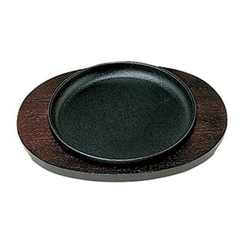 Sステーキ皿丸型特大24cm 1個(ご注文単位1個)【直送品】