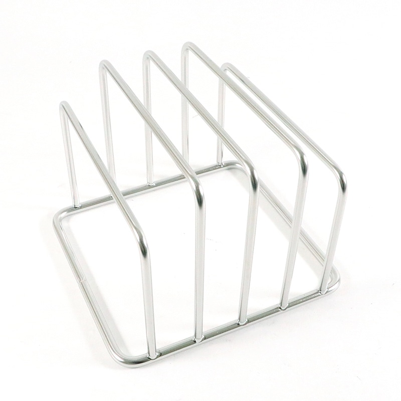 18-8ミニまな板立て4枚立 1個（ご注文単位1個）【直送品】