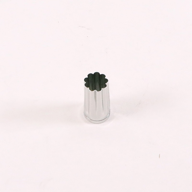 たかもりの18-8パテ抜菊NO.1　21mm 1個（ご注文単位1個）【直送品】