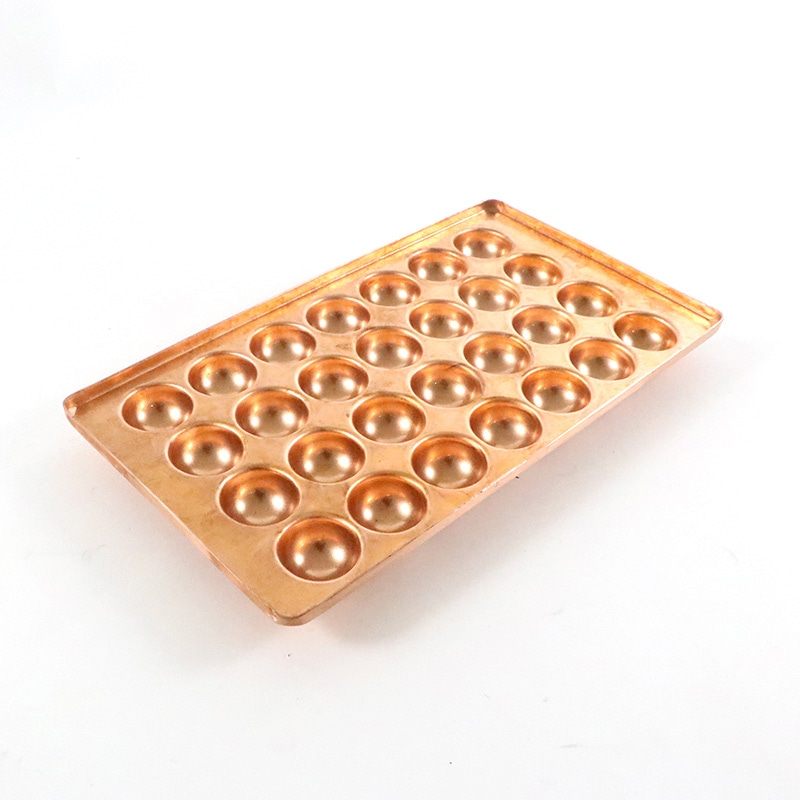 銅製たこ焼天板28穴 1個(ご注文単位1個)【直送品】