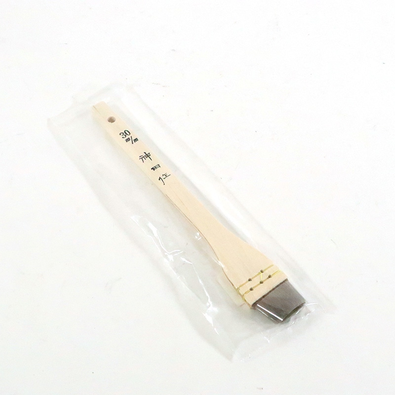 木柄茶ハケ30mm 1個（ご注文単位1個）【直送品】