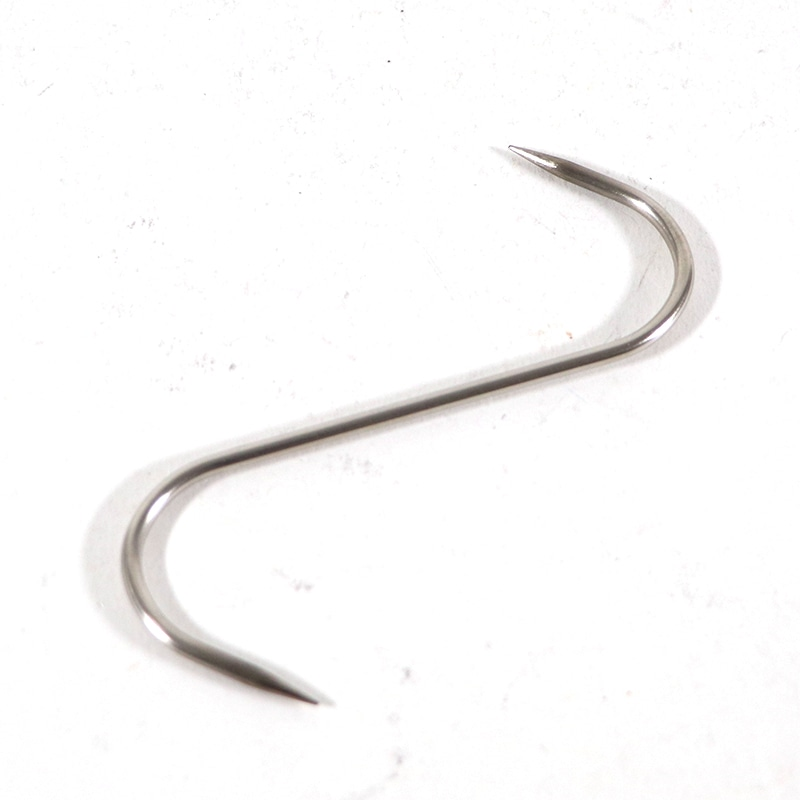 S型フック100mm 1個（ご注文単位1個）【直送品】