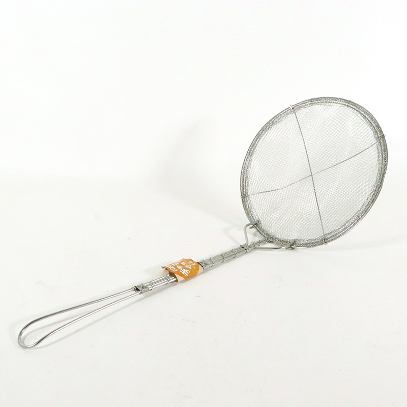 18-8手アミ補強付カス揚荒目21cm16メッシュ 1個(ご注文単位1個)【直送品】