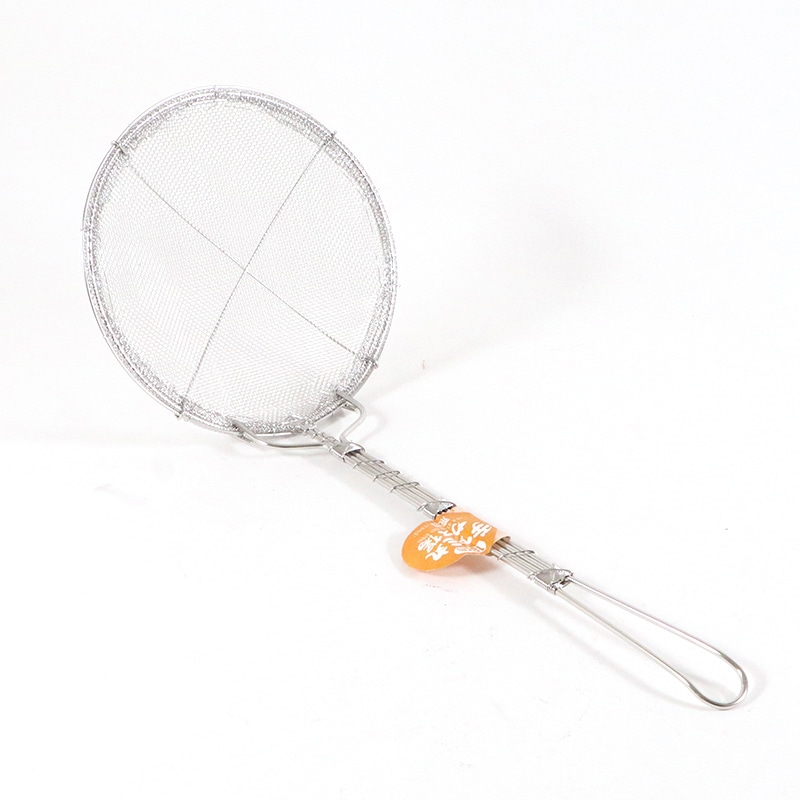 18-8手アミ補強付カス揚荒目15cm16メッシュ 1個(ご注文単位1個)【直送品】