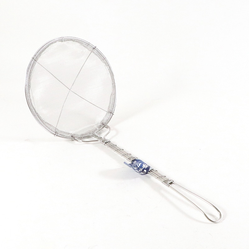 18-8手アミ補強付カス揚細目15cm40メッシュ 1個(ご注文単位1個)【直送品】