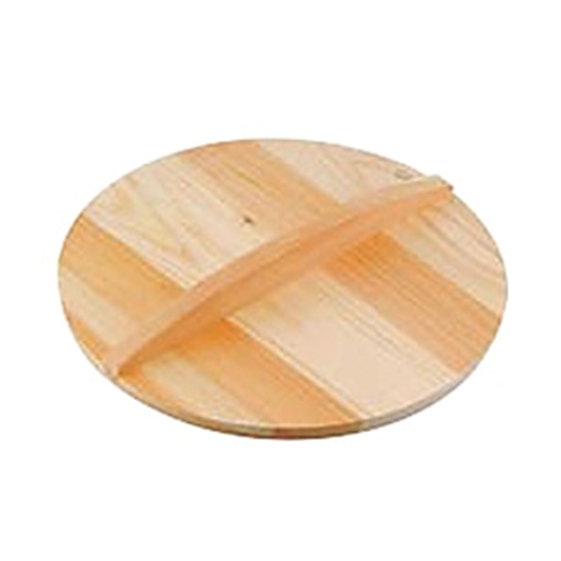 厚手サワラ木蓋21cm 1個（ご注文単位1個）【直送品】