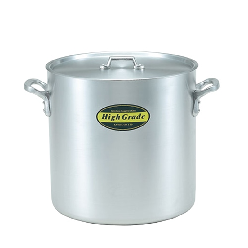 ハイグレードアルミ寸胴鍋目盛付45cm（70L） 1個（ご注文単位1個）【直送品】