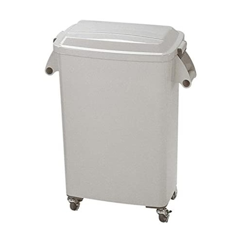 厨房ペールCK-70(キャスター付)グレー 1個(ご注文単位1個)【直送品】