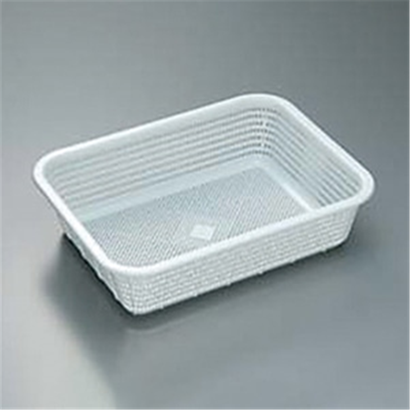 リスキッチンバスケットLホワイト(浅型大) 1個(ご注文単位1個)【直送品】